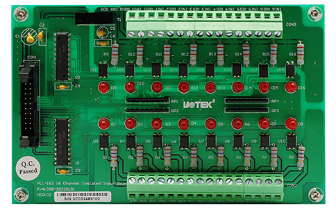 PCL-163 16通道光電隔離輸入控制卡